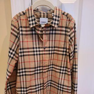 Boys Burberry Button down